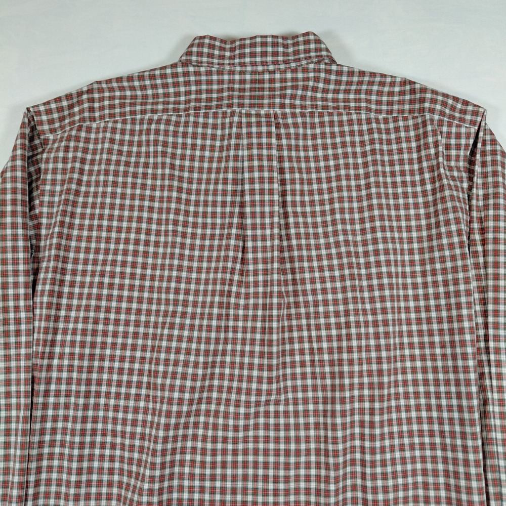 Ralph Lauren Blake Cotton L/S Oxford Check Plaid Button Down Shirt Mens XL Pony - Picture 5 of 8